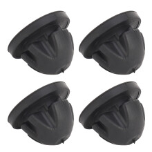 4 pcs de supports de montage et butée d'arrêt de cache-moteur pour série 1-7, 12,5 mm