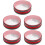 5Pcs Kids Educational Wave Drum Colorful Hand Percussion Toy 7