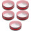 5Pcs Kids Educational Wave Drum Colorful Hand Percussion Toy 8