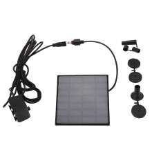 Solar Powered Fountain Pump, Eco-Friendly Water Feature For Outdoor Garden Decoration Instant Activation Upon Sunlight Exposure Submersible Pump Kit