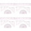12Sets Pink School Supply Drawing Ruler and Protractor Measuring Tool 6