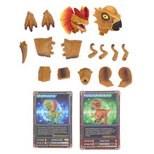 Set de dinosaurios con poses fáciles de activar, figuras coleccionables con valor de colección instantáneo y características educativas para