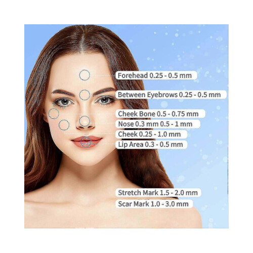 Microneedle Derma Stamp for Face Skin - Adjustable and Effective 1