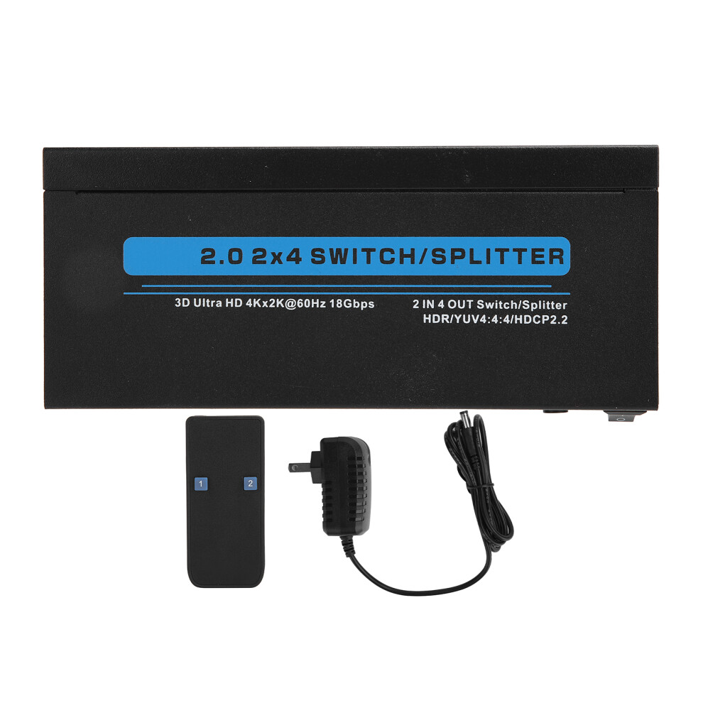 Plated Interface Hdmi Switch, High-Speed Performance Supports Dolby Vision For Cinematic Quality Viewing Experiences At Home Gold 9175034916236