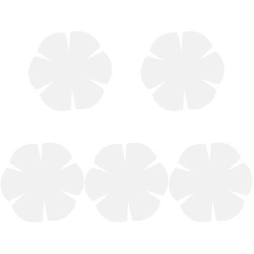 5Pièces Règles De Couture Blanches Forme Pour DIY