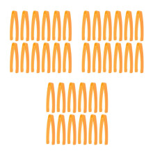 60Pièces Pinces Plastique Orange Jeux Et Expériences Pour Enfants