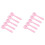 200Pièces Sporks Jetables Rose Usage Cuisine Facile 1