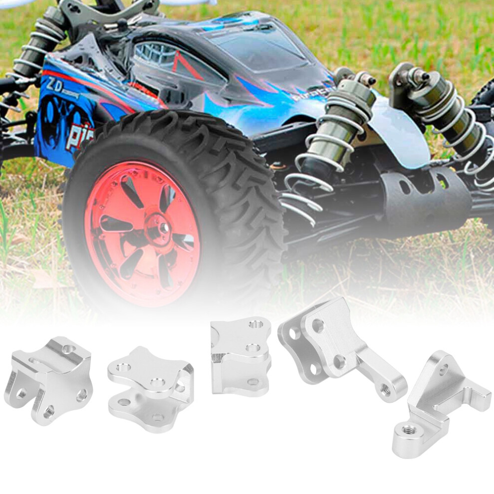 Rc Car Shock Support Rod Set For Rgt Crawler Ex86100 1/10 Silver 9461392338729