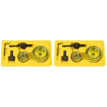 22Pièces Perceuse Coupe Trou Bois PVC Plâtre Stable Durable