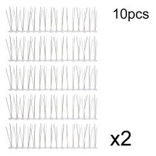Pincho antipájaros resistente a la intemperie, clavos a prueba de aves de fácil instalación - Pinchos de acero inoxidable para dispositivos