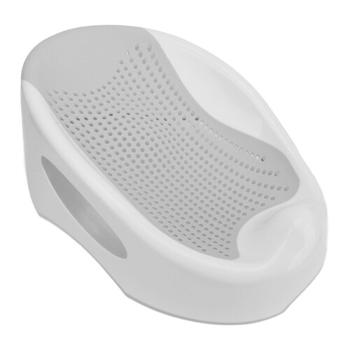 Light Gray Baby Bath Support Newborn Size Plastic 1