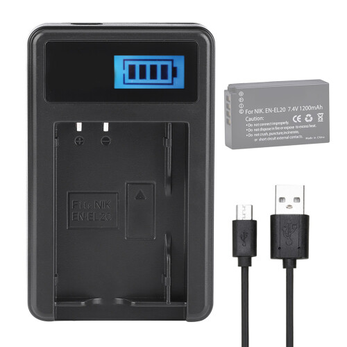 Φορητός και βολικός φορτιστής μπαταρίας USB με οθόνη LCD, ένδειξη κατάστασης 2