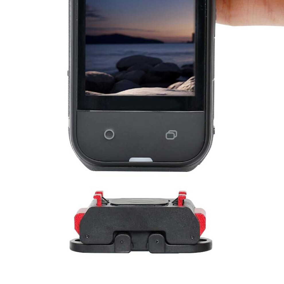 Magnetic Quick-Release Camera Mount For Insta360 X5 Â Aluminum & Plastic, Foldable 2-Prong Expansion Base Bracket 9136381504927