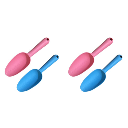 4Pcs Garden Scoop Plastic with Depth Marks for Easy Soil Work