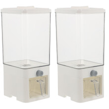 2Pièces Conteneur De Céréales , Distributeur