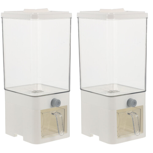 2Pièces Conteneur De Céréales , Distributeur