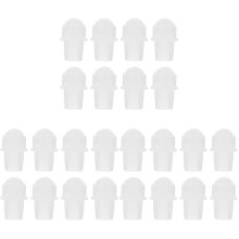 24Pcs White Jade Essential Oil Bottle Rollers Replacement for Bottles