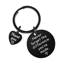 Inspirierender Schlüsselanhänger mit motivierenden Zitaten – Geschenkideen für Freunde, Lehrer und Kollegen