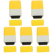 5Pcs Reusable Yellow Privacy Seal Roller Stamps for Home and School