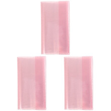 3Pcs High Capacity Pink Tickets Storage Album Durable Ds PVC Material