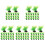 100Pcs Realistic Artificial Aquarium Plants Tank Ornament 1