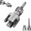 Exteriorm-U Pipe Threader – Internal/External, Drill-Compatible for PVC/Plastic, 2025 New Threading Tool 1