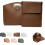 Dames laptoptas set van waterdicht leer (2 stuks) 1
