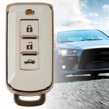 Étui souple en TPU pour clé de voiture à distance Outlander Lancer