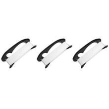 3Pièces Planche À Enrouleur Noir Fil De Cerf-Volant 100M Nylon