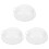 3Pièces Protège-Plats Micro-Ondes Transparent Réutilisable Cuisine 1