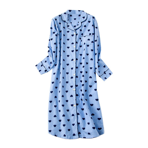 Εκπτώσεις! Γυναικεία Νυχτικά & Πυτζάμες Oversize από Βαμβάκι για Φθινόπωρο/Χειμώνα –