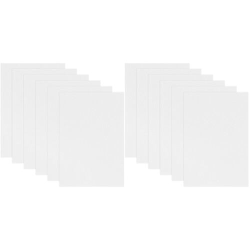 12Pièces Blanks Aluminium Sublimation Argent Pour De Panneaux
