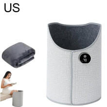 Verwarmde beenmat voor onder het bureau, draagbare bureauverwarming voor benen en enkels, geschikt voor alle bureaus.