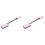 2Pcs 2-in-1 Type Converter Earphone Adapter 1
