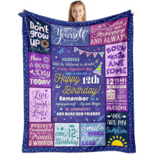 Geburtstagsgeschenk für 11-jährige Mädchen – Kuscheldecke (50x60") & Dekorationen – Passend zu Kinderzimmerthemen