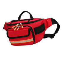 Riñonera de primeros auxilios, bolsa de primeros auxilios, bolsa de cadera con cremallera, ligera y duradera, bolsa portátil para traumatismos,