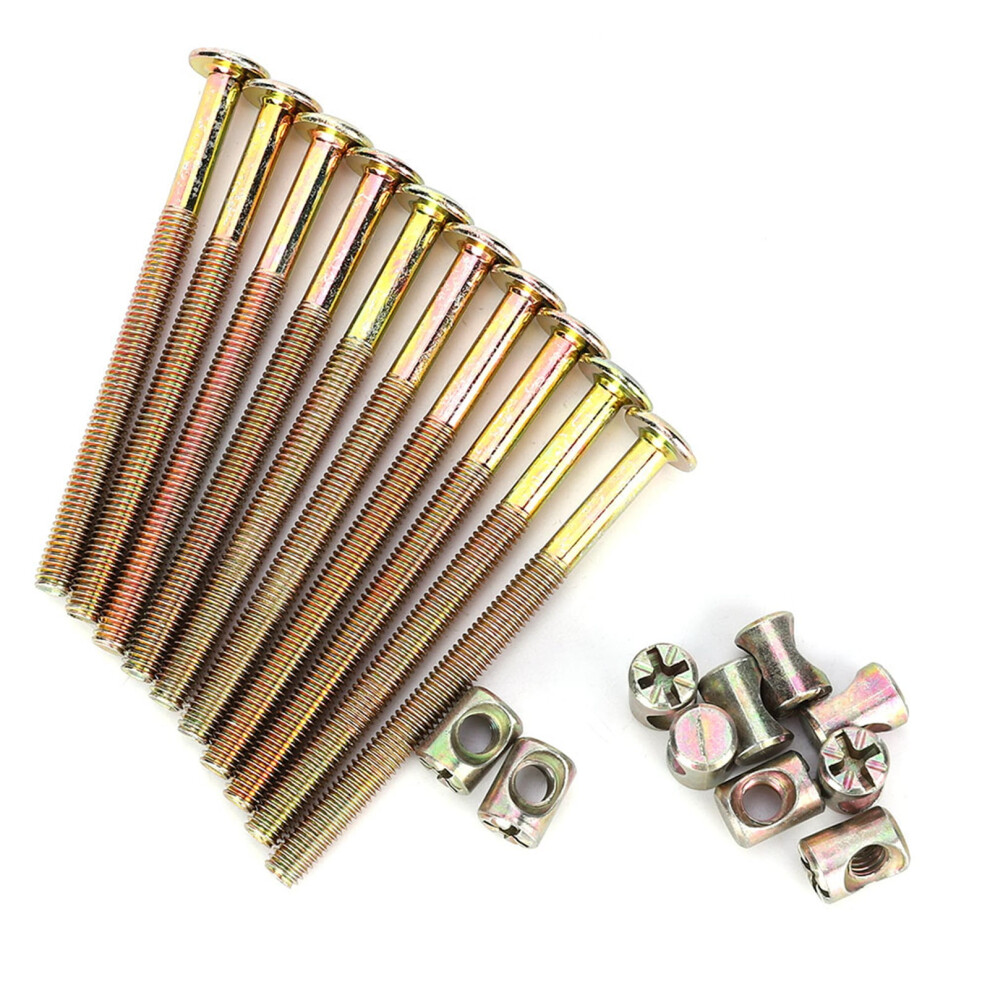 Furniture Connector, Furniture Bolts Furniture Screw, 10 Pcs Cabinets Boards For Joining Wood Kitchen Worktops 9482726228295