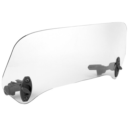 Wind Protection Solution for Motorcycles with Adjustable Windshield and Universal Motorcycle Windshield Compatibility, Enhanced Safety and Noise 2