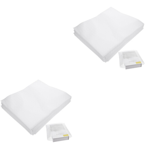 200Pcs Cushion Foam Wrap Sheets for Storage Packaging White Anti-Drop 1
