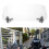 Wind Protection Solution for Motorcycles with Adjustable Windshield and Universal Motorcycle Windshield Compatibility, Enhanced Safety and Noise 6