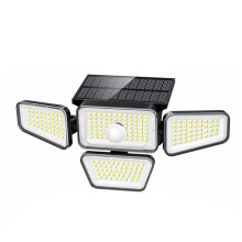 Lampe solaire d'extérieur, fonctionne sur batterie rechargeable, étanche pour une installation facile dans toutes les zones exposées aux