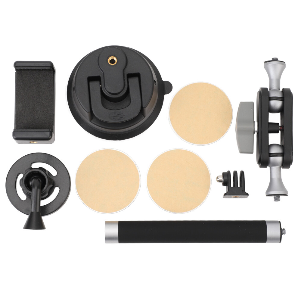 Premium Quality Materials Suction Cup Camera Mount, Reusable And Sturdy Multi-Surface Versatility With Adjustable Ball Head For Smartphone Dslr On 9083649824559