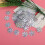 DIY Crafts Χιονονιφάδα Κομφετί για Διακόσμηση Πάρτι, Εορταστική Ατμόσφαιρα 1