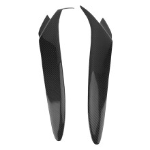 Protetor de Sobrancelha para Farol, Proteção contra Arranhões e Bloqueio para Mazda RX-8 2004-2008, Acabamento Fino, Fibra de Carbono de Alto