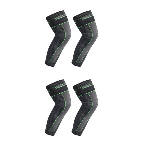 2Pcs Multi-Function Nylon Knee Sleeve Breathable for Sports 2