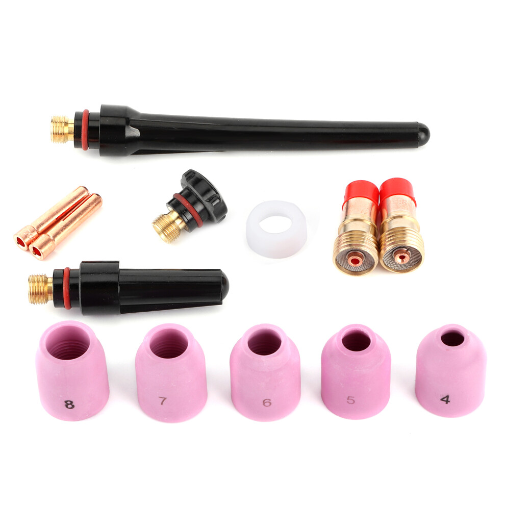 Tig Welding Torch Gas Lens Kit With Cups 7790334591987