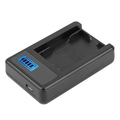 Φορητός και βολικός φορτιστής μπαταρίας USB με οθόνη LCD, ένδειξη κατάστασης 1