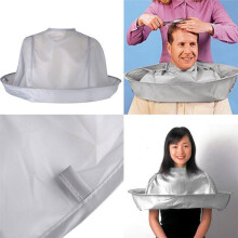Non-Stick Barber Cape, Adjustable Size for Adults & Kids, Waterproof & Breathable, Easy to Clean & Foldable, Perfect for Salon or Home Grooming, 1PCS