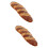 2Pcs Simulation Realistic Food Bread PU Fake Bread for Display 8