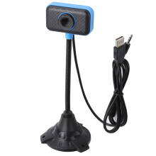 Widescreen USB Computer Camera, Full HD Webcam With Digital Stereo Microphone, Automatic Light Correction, Privacy Cover And Tripod Stand